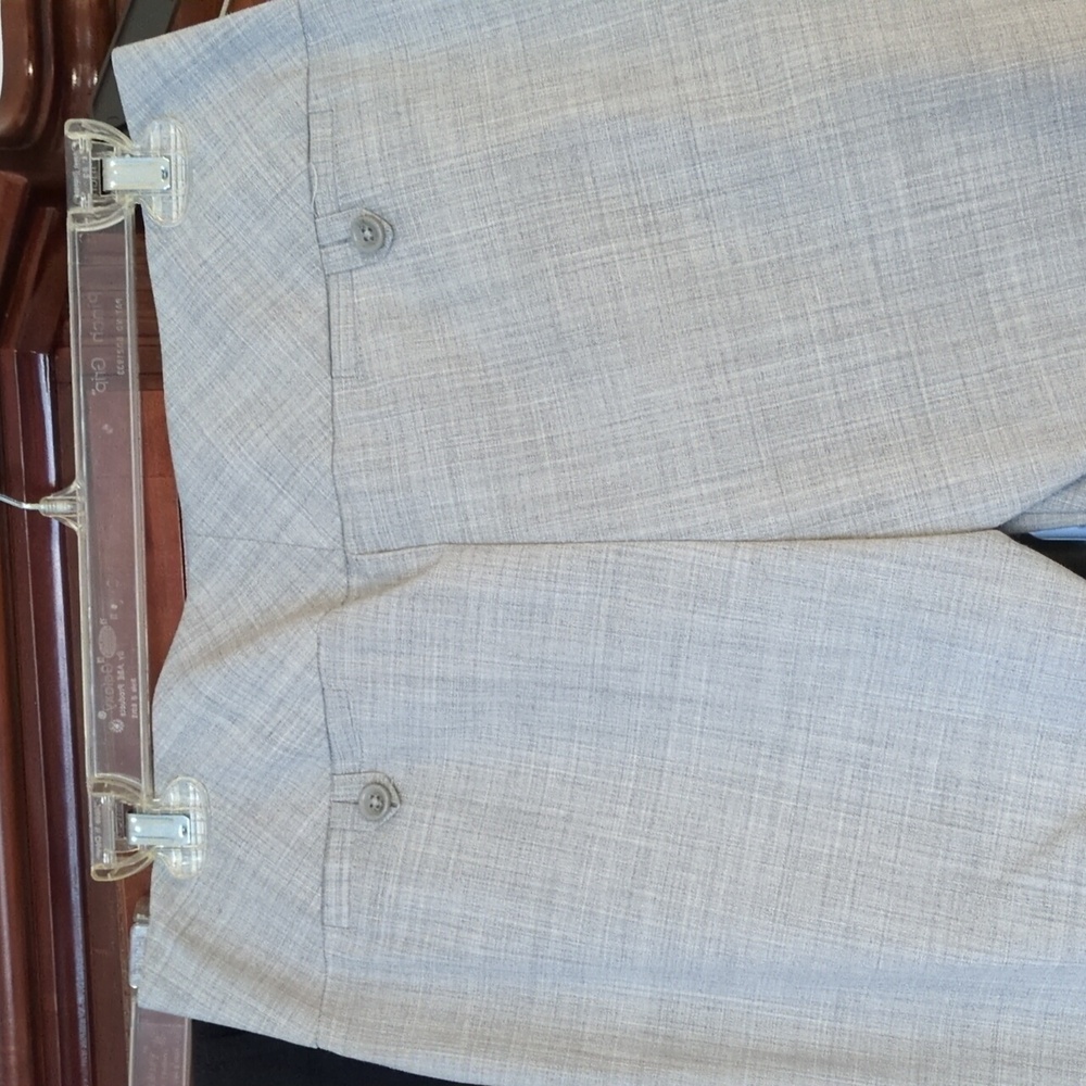 Express Editor Stylish Black, Gray, and Tan Trousers Set Size 6 - Picture 6 of 9